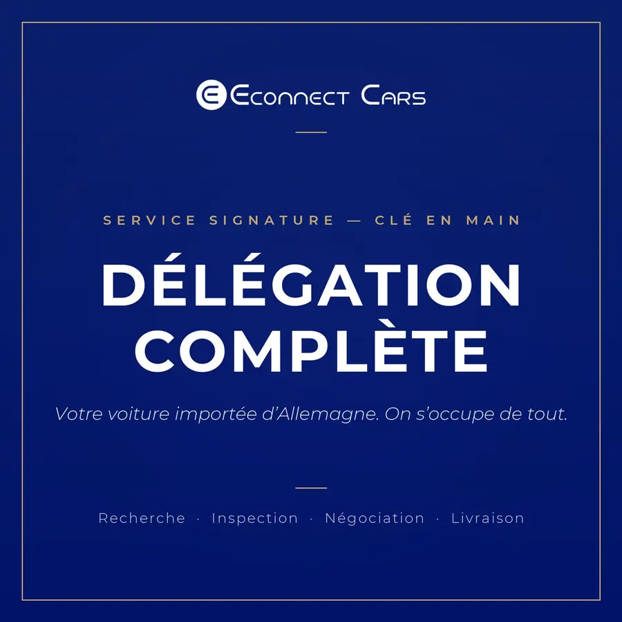 Délégation Complète — Achat Clé en Main : achat, expertise, import et livraison de votre voiture