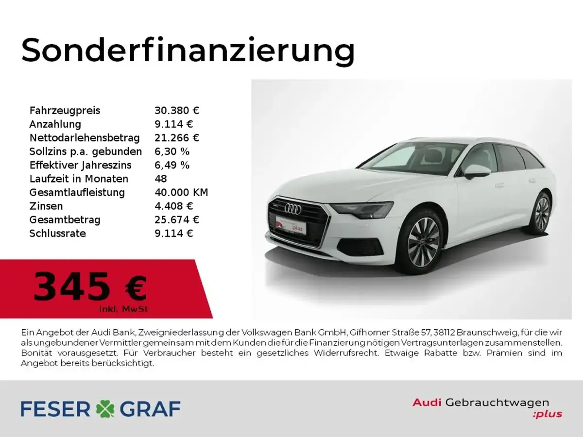 Audi A6 Avant 50 TFSI e quattro 2022 d'occasion, 48 150 km, origine Allemagne