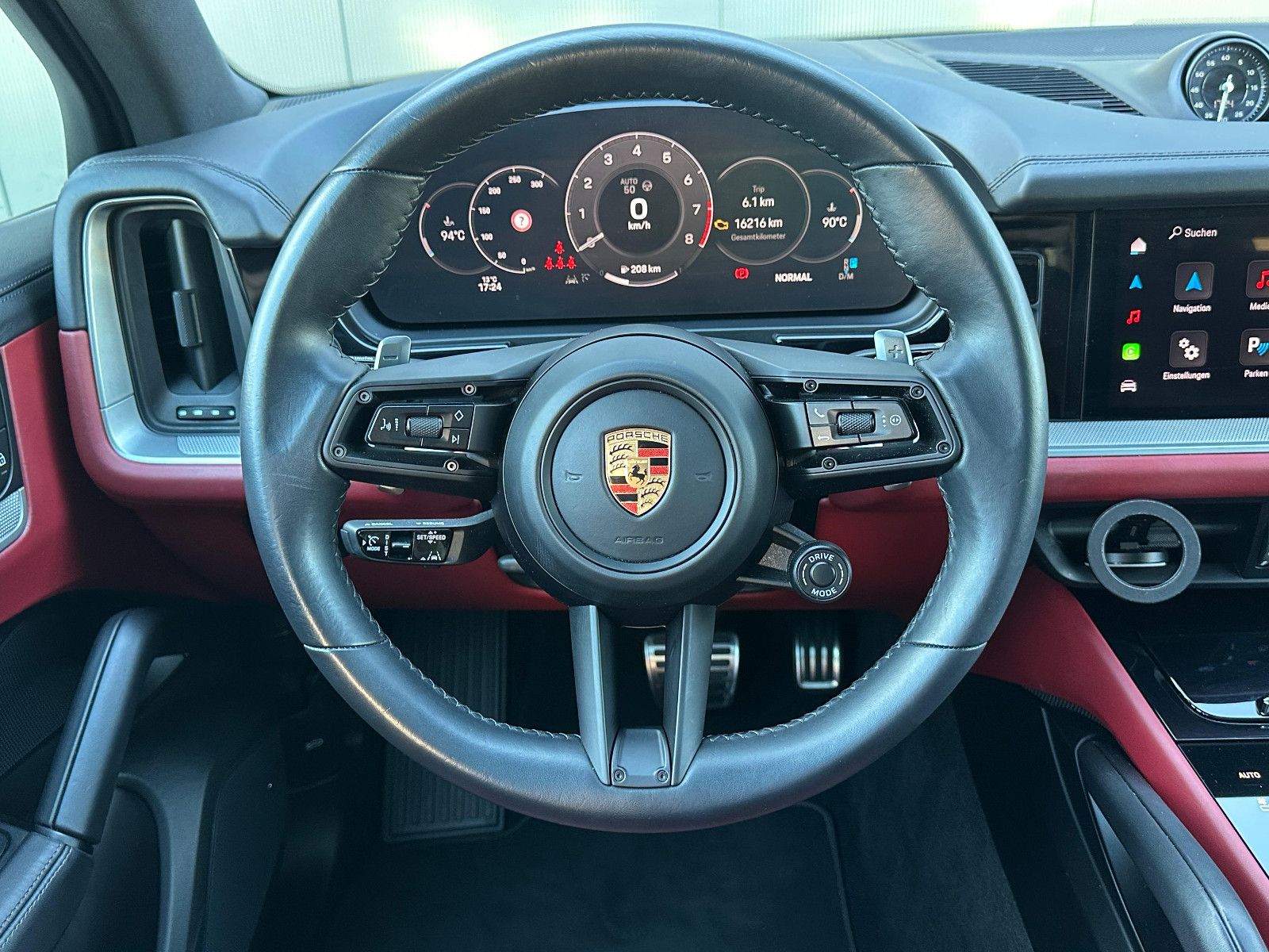 Porsche Cayenne S V8 — compteurs