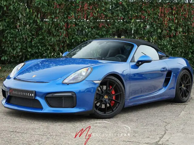 Porsche 981 Spyder Bleu Saphir