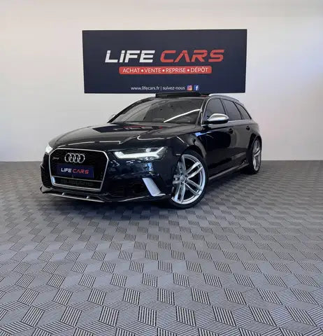 Audi RS6 Avant bleu