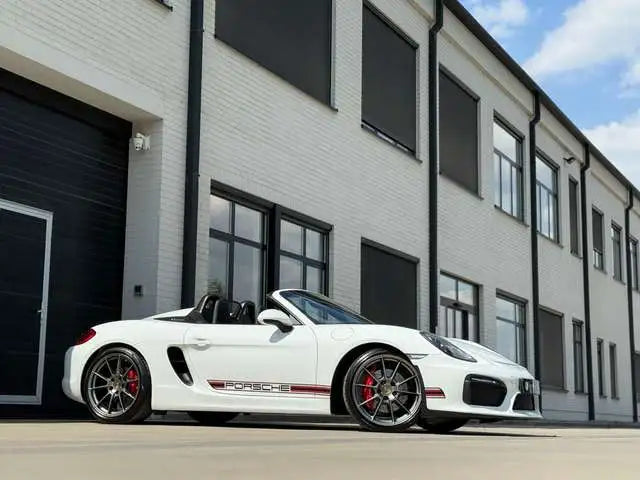 Porsche 981 Spyder Blanche