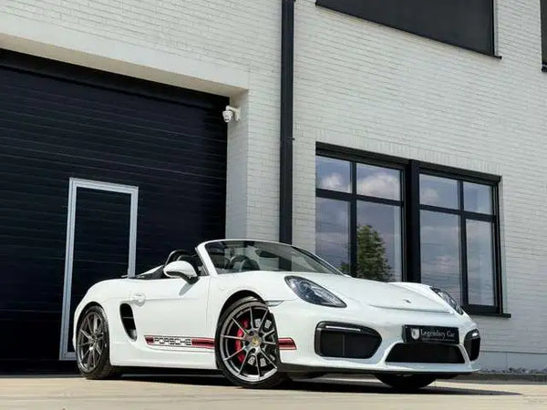 Porsche 981 Spyder Blanche — 8 450 km, sous les 100 000 €