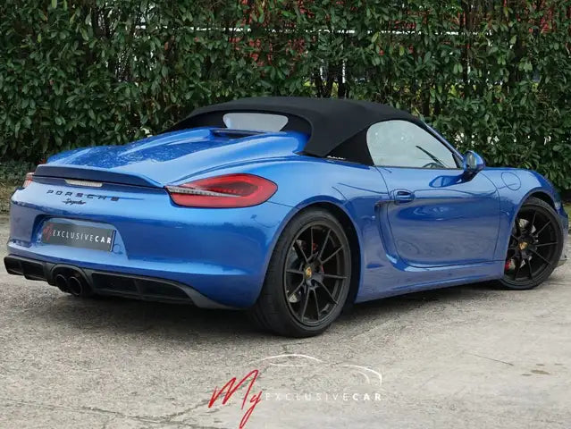 Porsche 981 Spyder Bleu Saphir