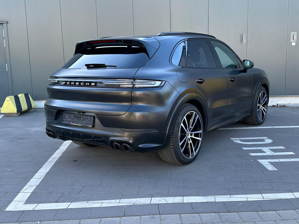 Porsche Cayenne S V8 — intérieur cuir noir