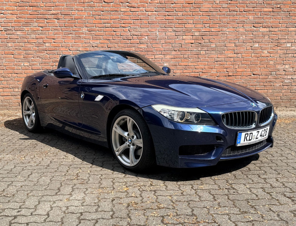 BMW Z4 sDrive28i Roadster bleu — avant