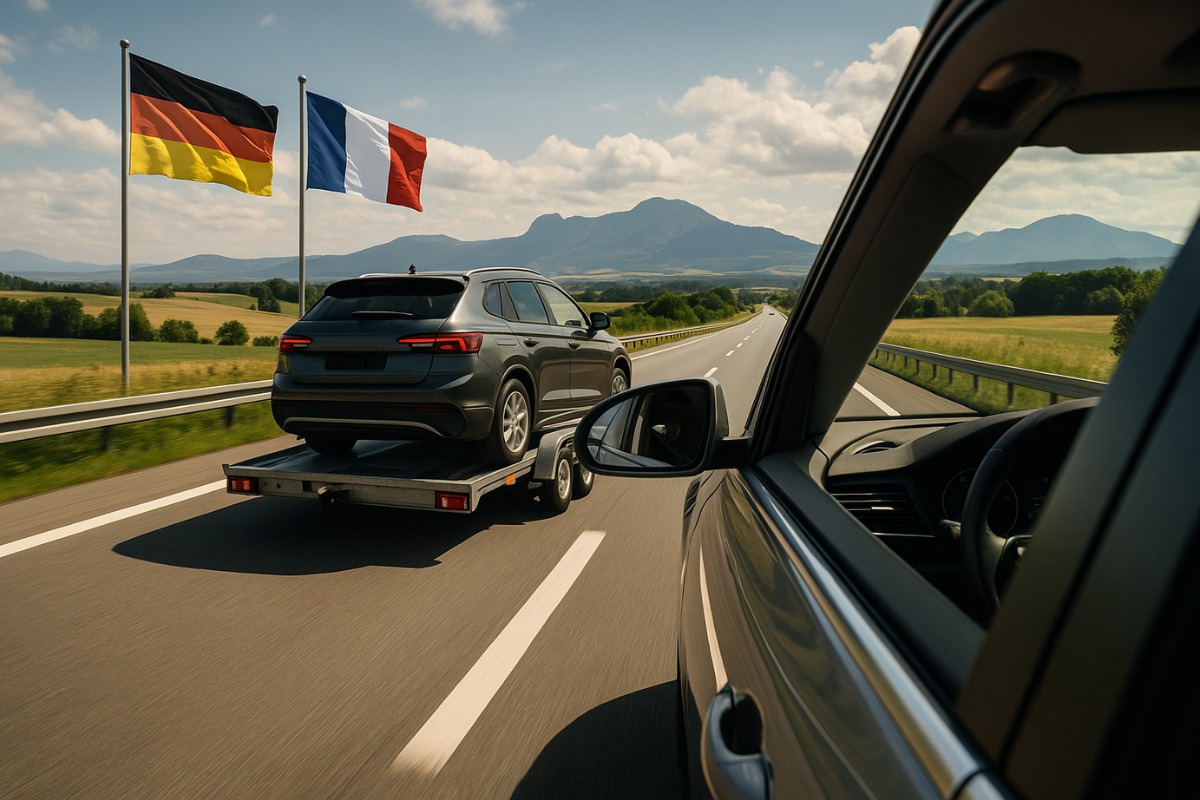 Import-Export voitures Allemagne – guide complet 2025 (CoC, quitus fiscal, TÜV) – Econnect Cars