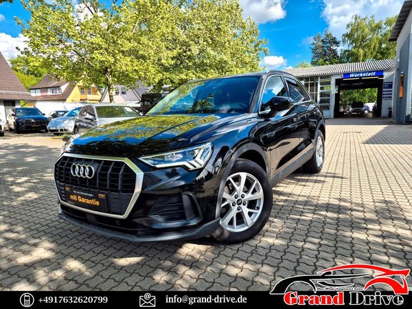 Audi Q3 35 TDI S line — diesel, cuir, toit panoramique